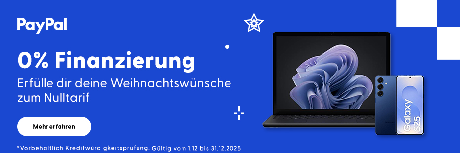 PayPal 0% Finanzierung